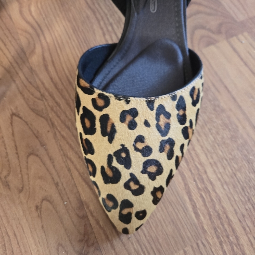 Rockport, Leopard Print Women's Shoes with Black Strap - Picture 6 of 9